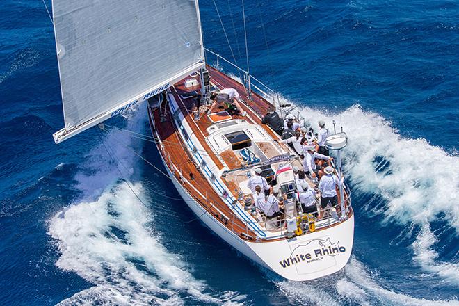 White Rhino - Les Voiles de St Barth  &copy; Christophe Jouany / Les Voiles de St. Barth http://www.lesvoilesdesaintbarth.com/